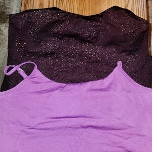 New York & Company shelf bra tanks. Set of 2. Size Large. PRICE IS FOR 2.
